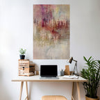 VEILED SUMMIT Selbstklebendes Poster - Hochformat