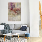 VEILED SUMMIT Selbstklebendes Poster - Hochformat