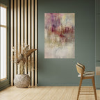 VEILED SUMMIT Selbstklebendes Poster - Hochformat