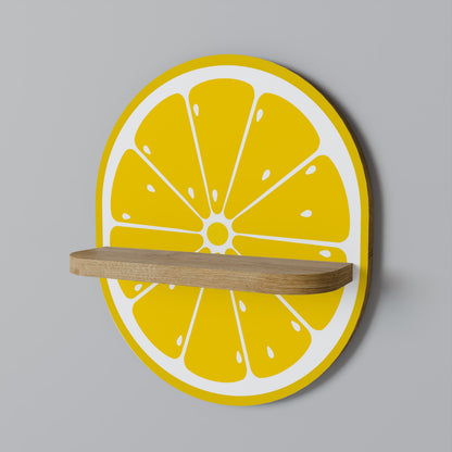 STRENGTHENING LEMON Dekoratives Wandregal