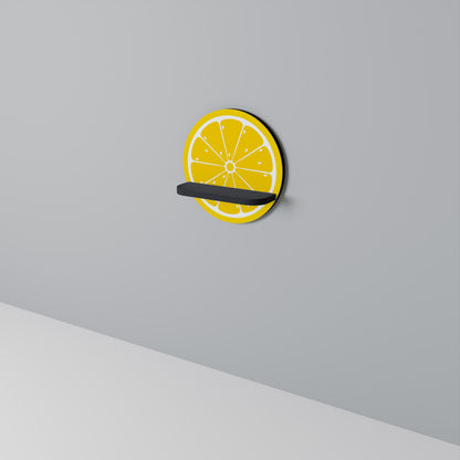 STRENGTHENING LEMON Dekoratives Wandregal