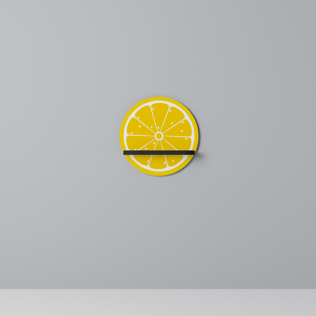 STRENGTHENING LEMON Dekoratives Wandregal
