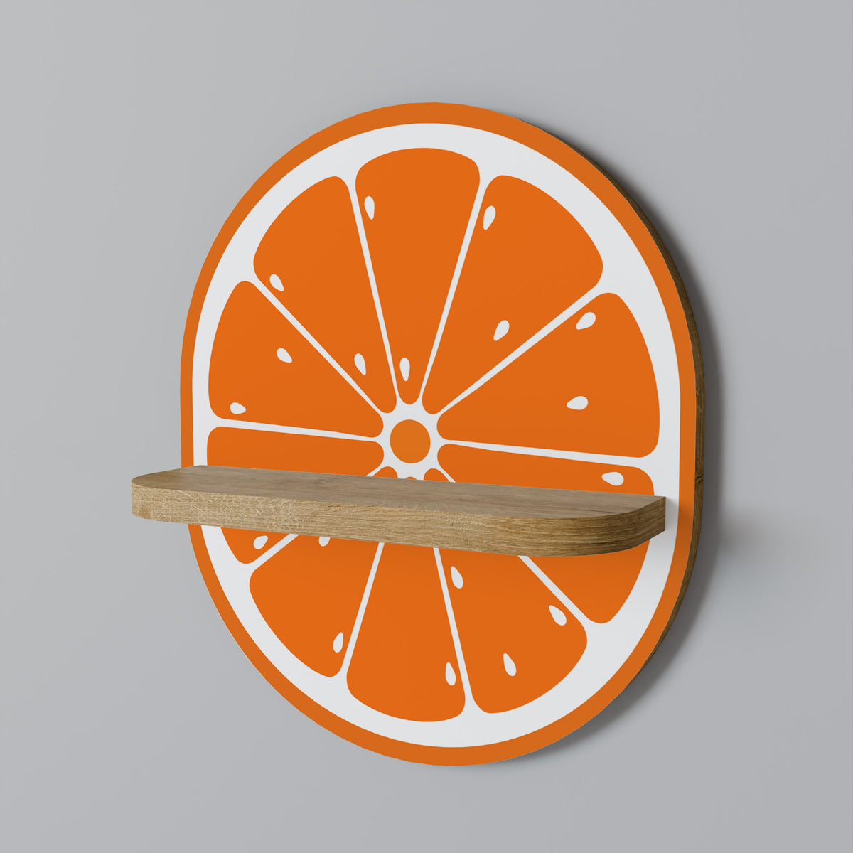 JUICY ORANGE Dekoratives Wandregal