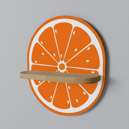 JUICY ORANGE Dekoratives Wandregal