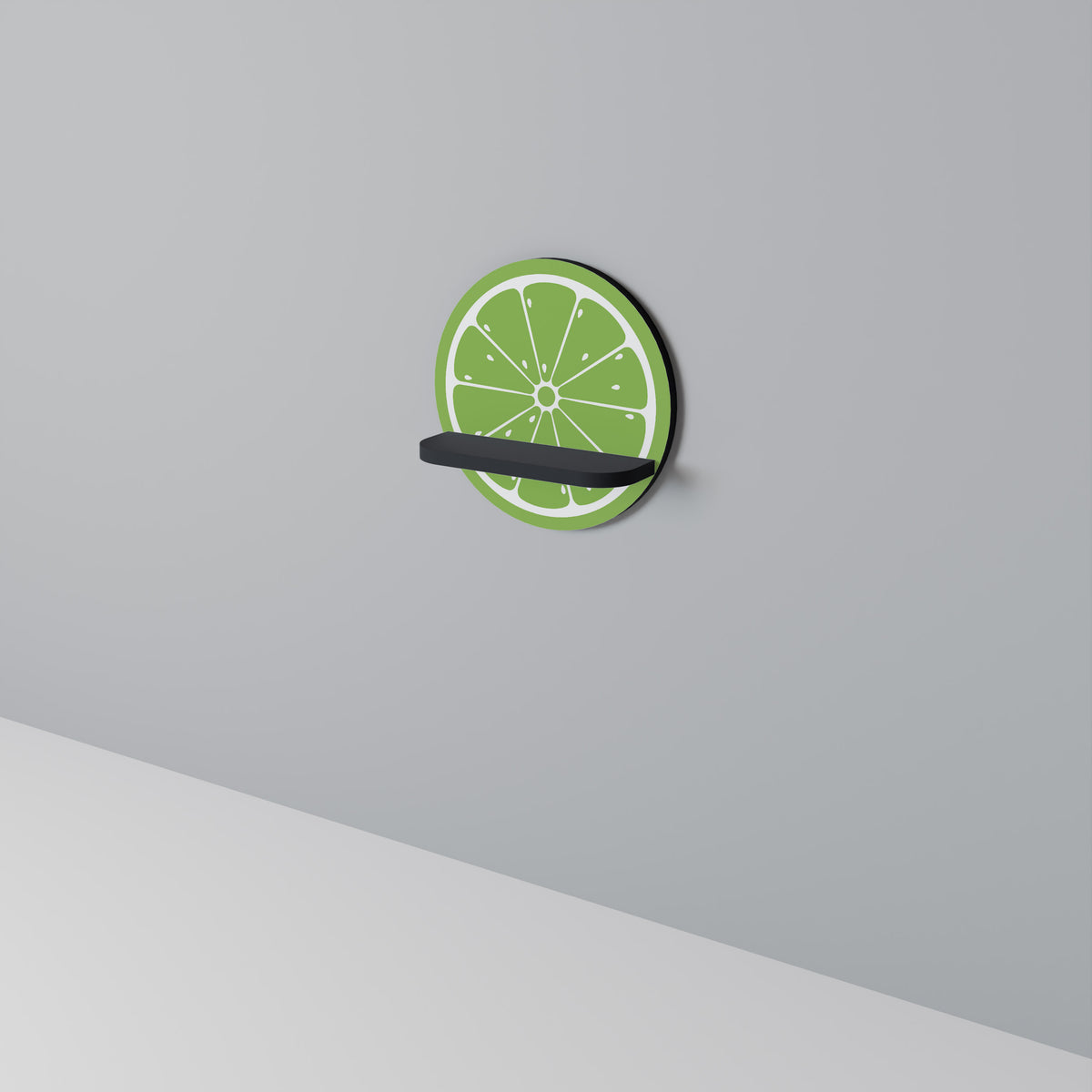 REFRESHING LIME Dekoratives Wandregal