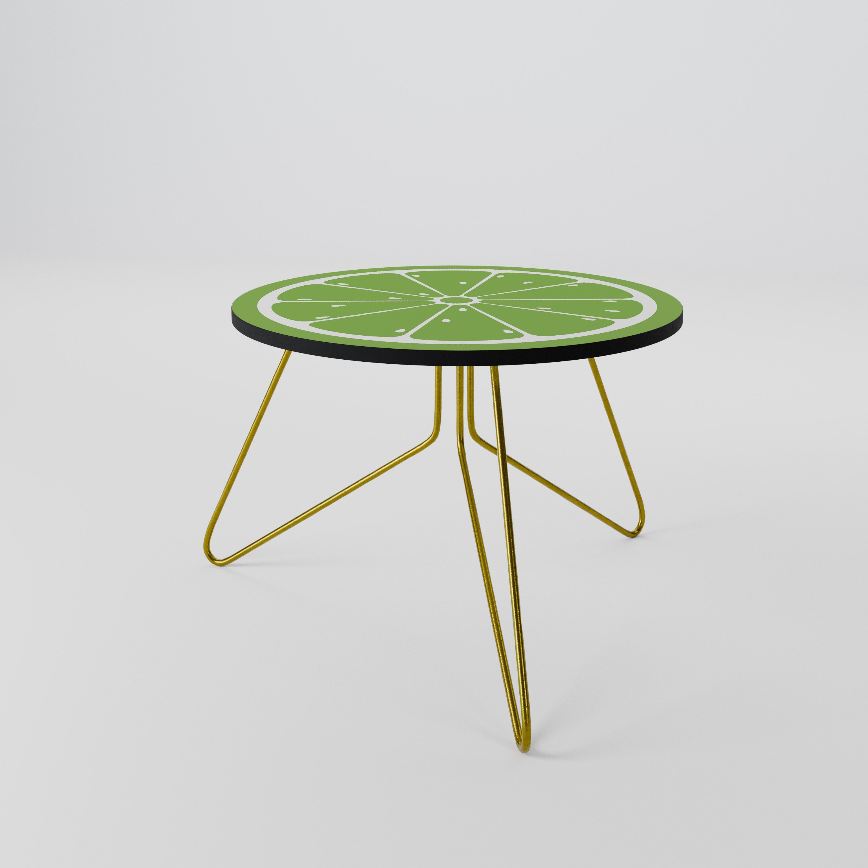 Erfrischender Limetten-Couchtisch 60