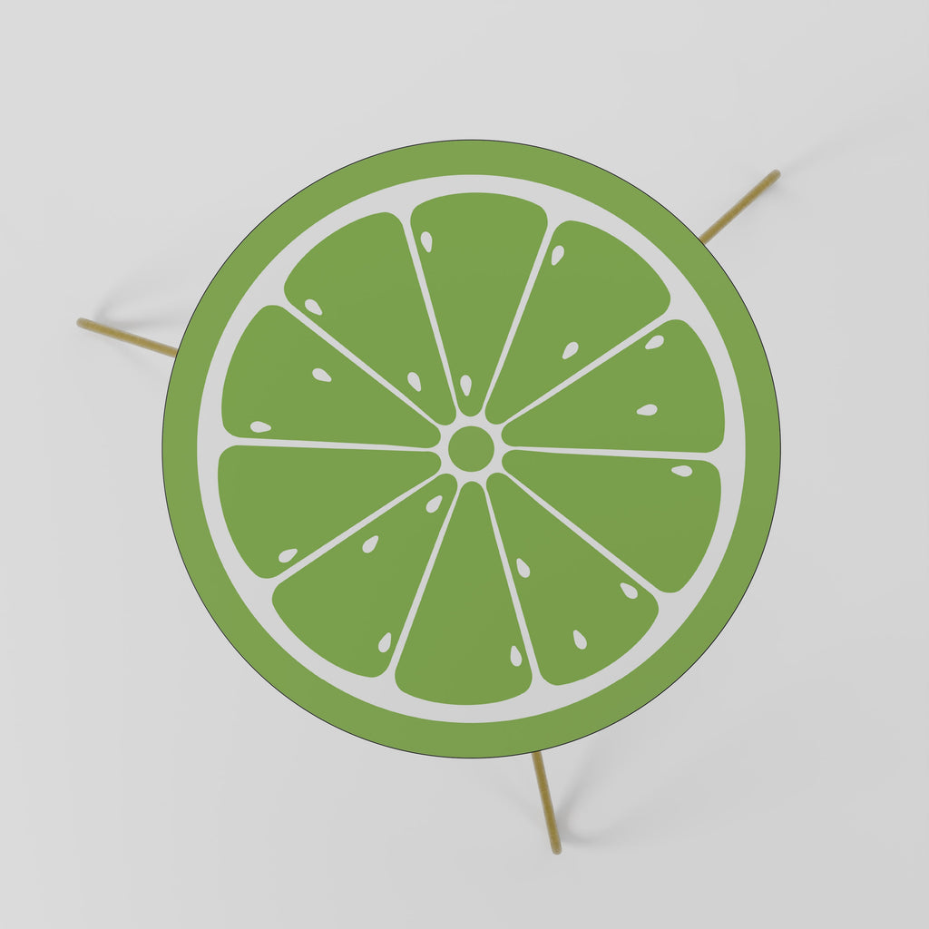 Erfrischender Limetten-Couchtisch 60