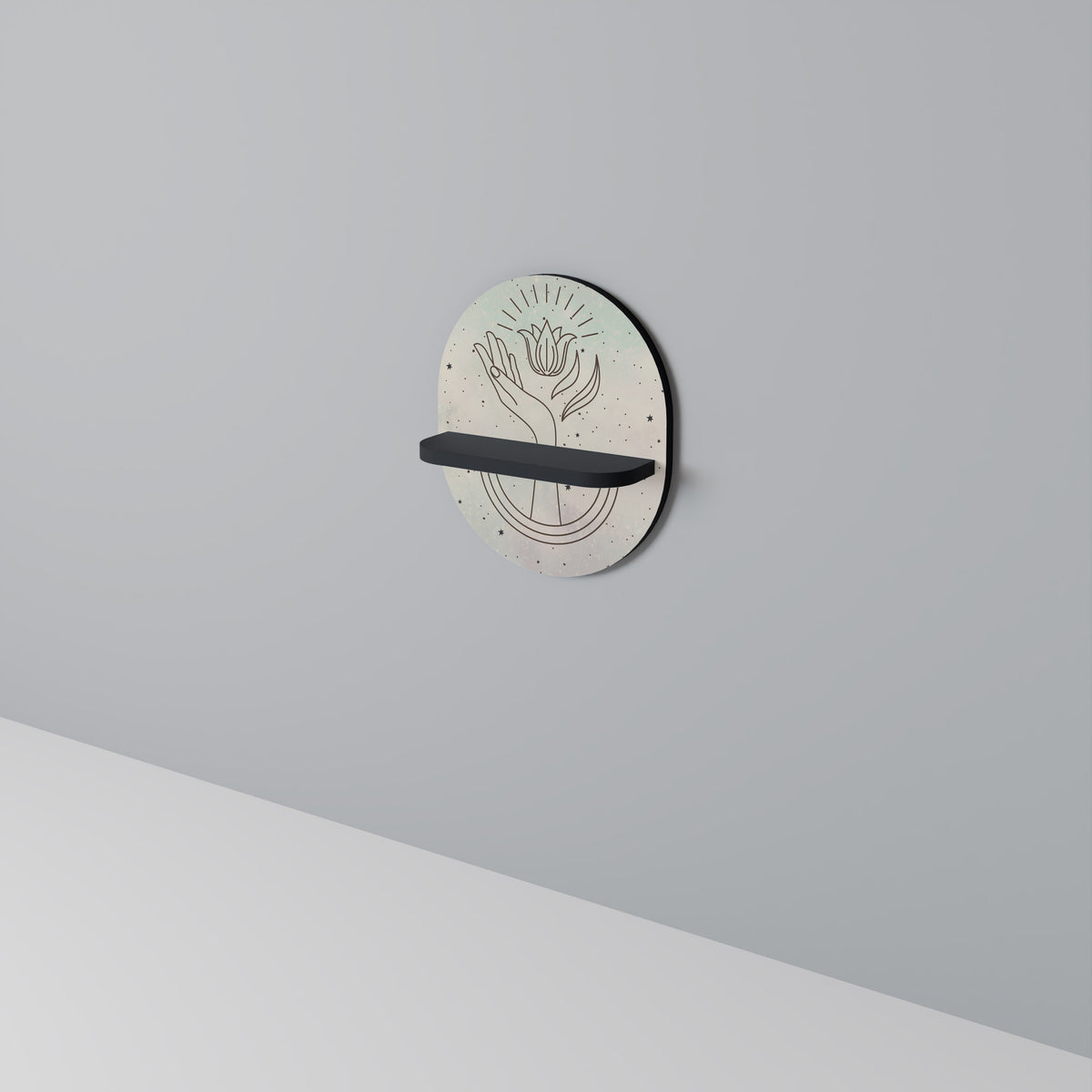 DELICATE BEAUTY Dekoratives Wandregal