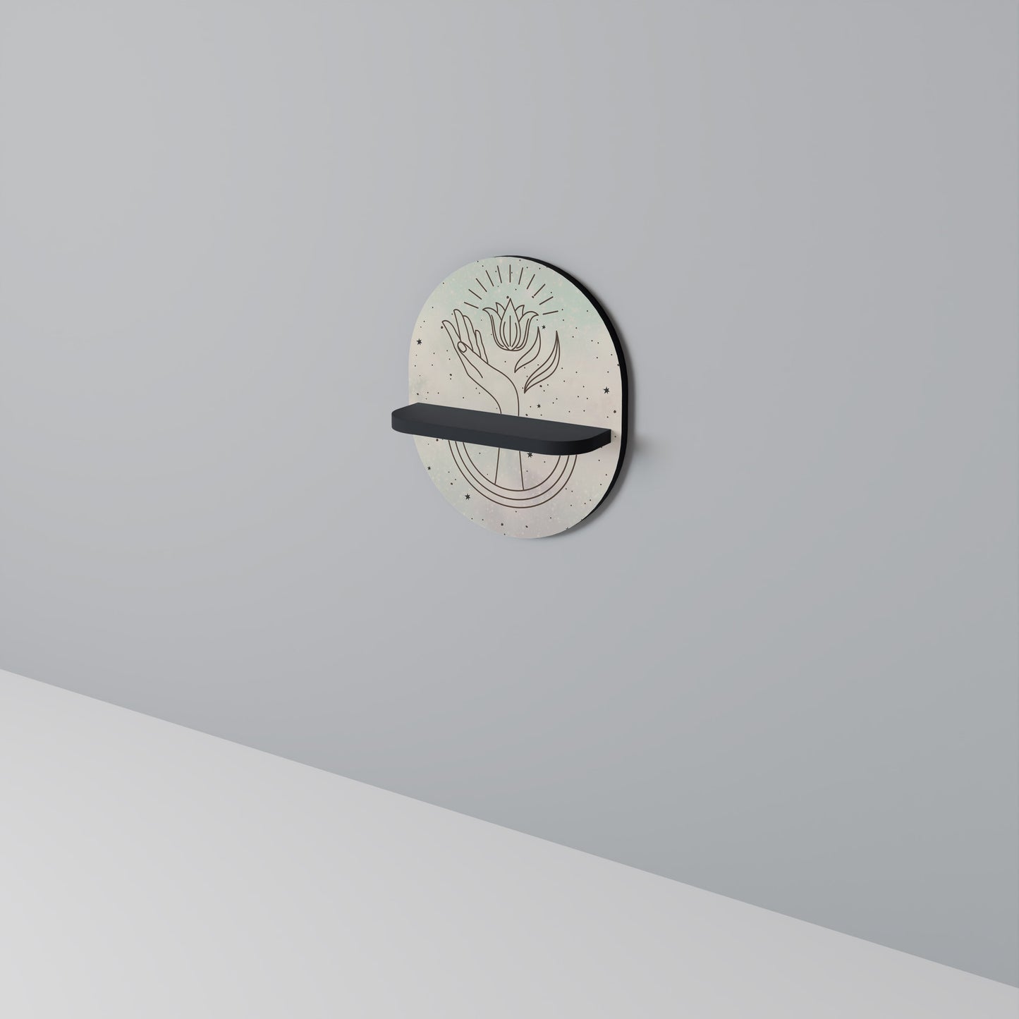 DELICATE BEAUTY Dekoratives Wandregal