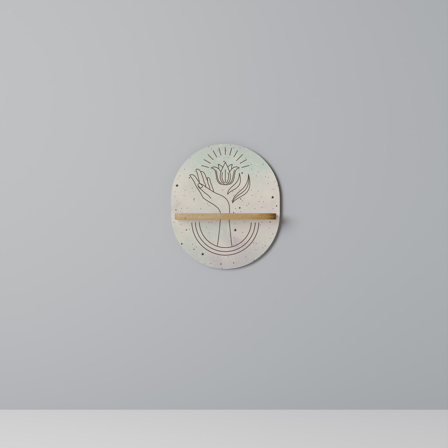 DELICATE BEAUTY Dekoratives Wandregal