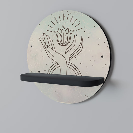 DELICATE BEAUTY Art Shelf
