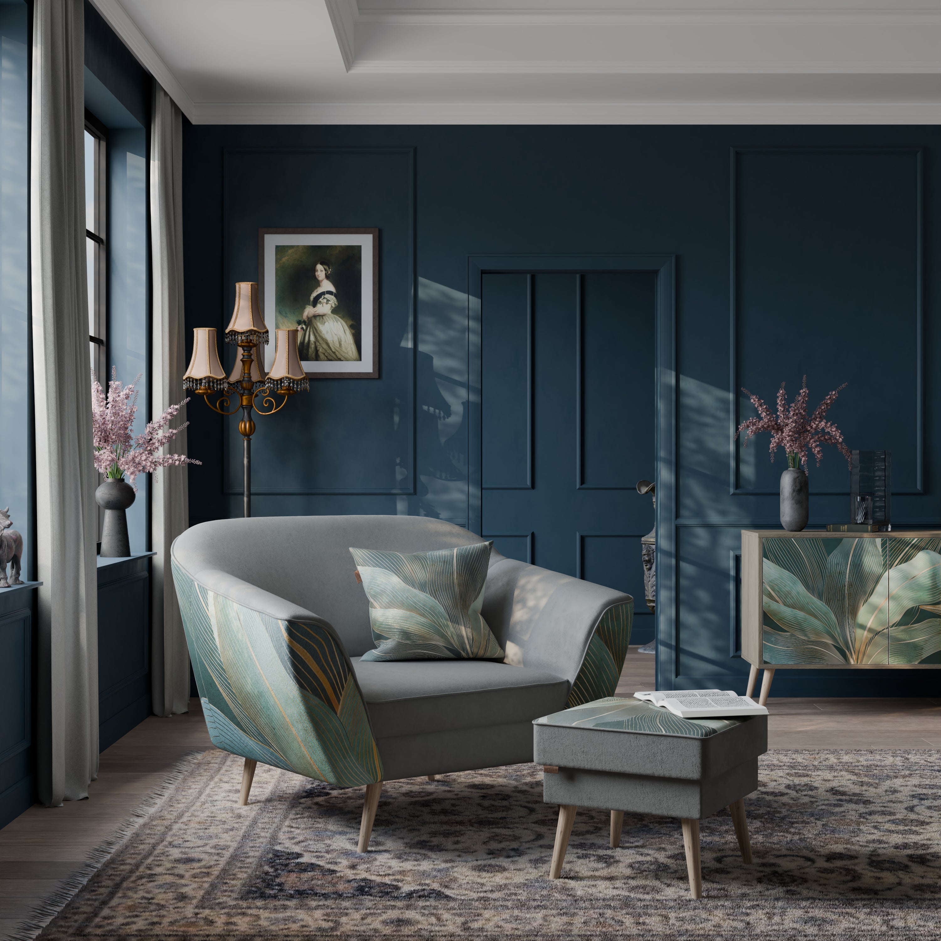 ROYAL GREEN Sessel AURORA