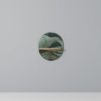 ROYAL GREEN Ovales Kunstregal in Eiche-Optik