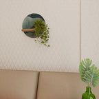 ROYAL GREEN Rundes Kunstregal in Eiche-Optik