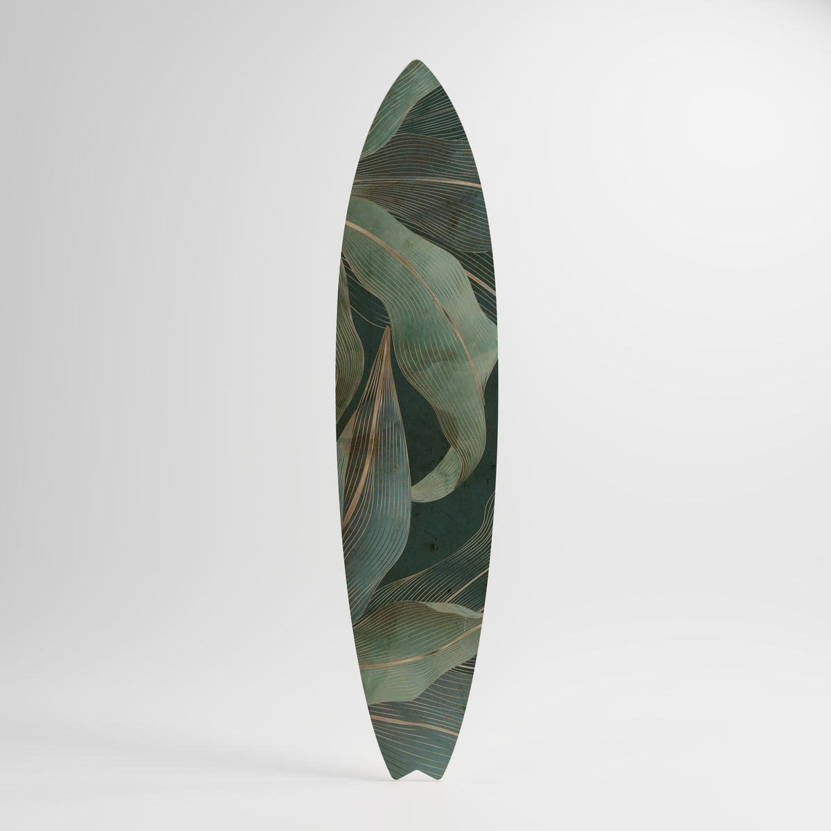 ROYAL GREEN Deko-Surfboard