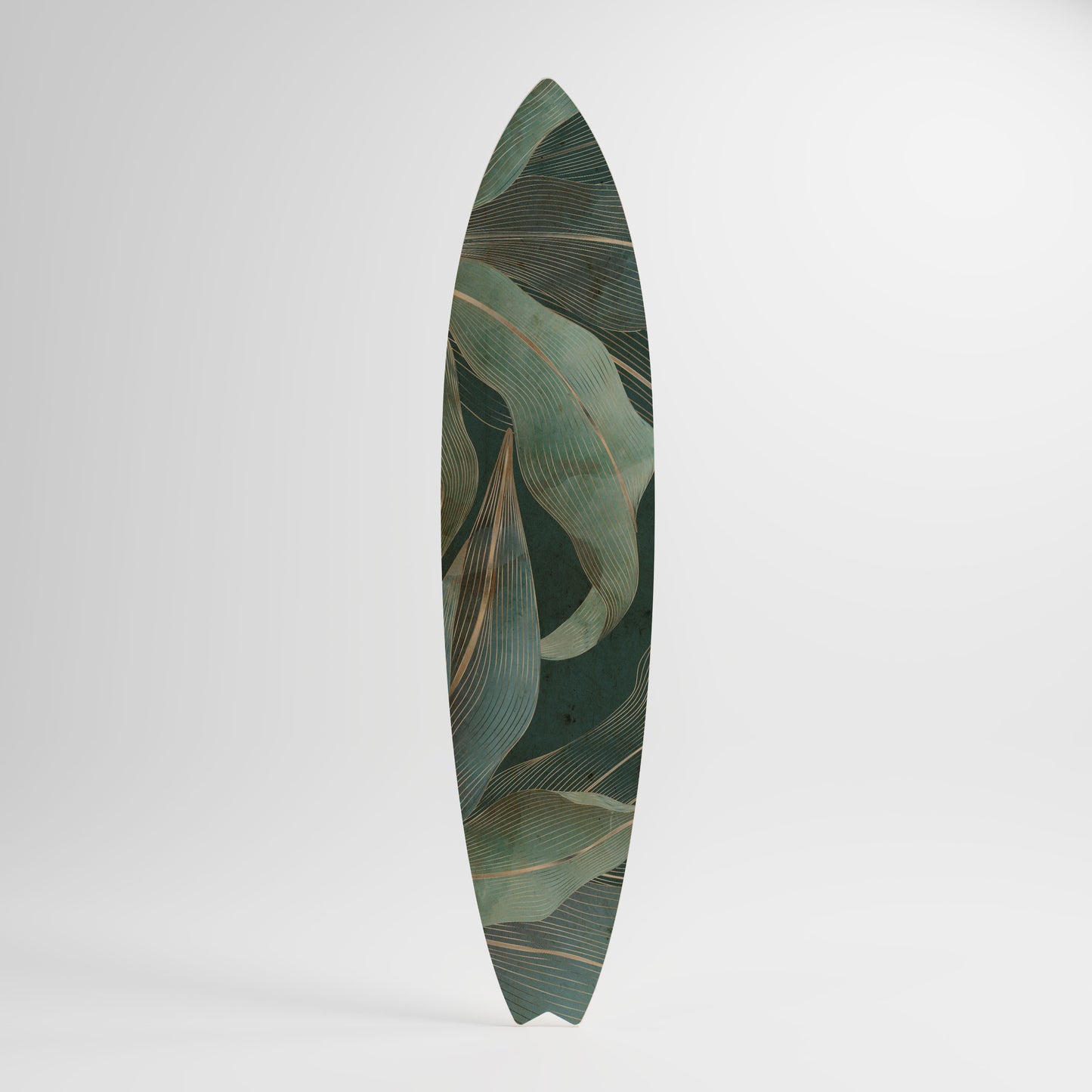 ROYAL GREEN Deko-Surfboard