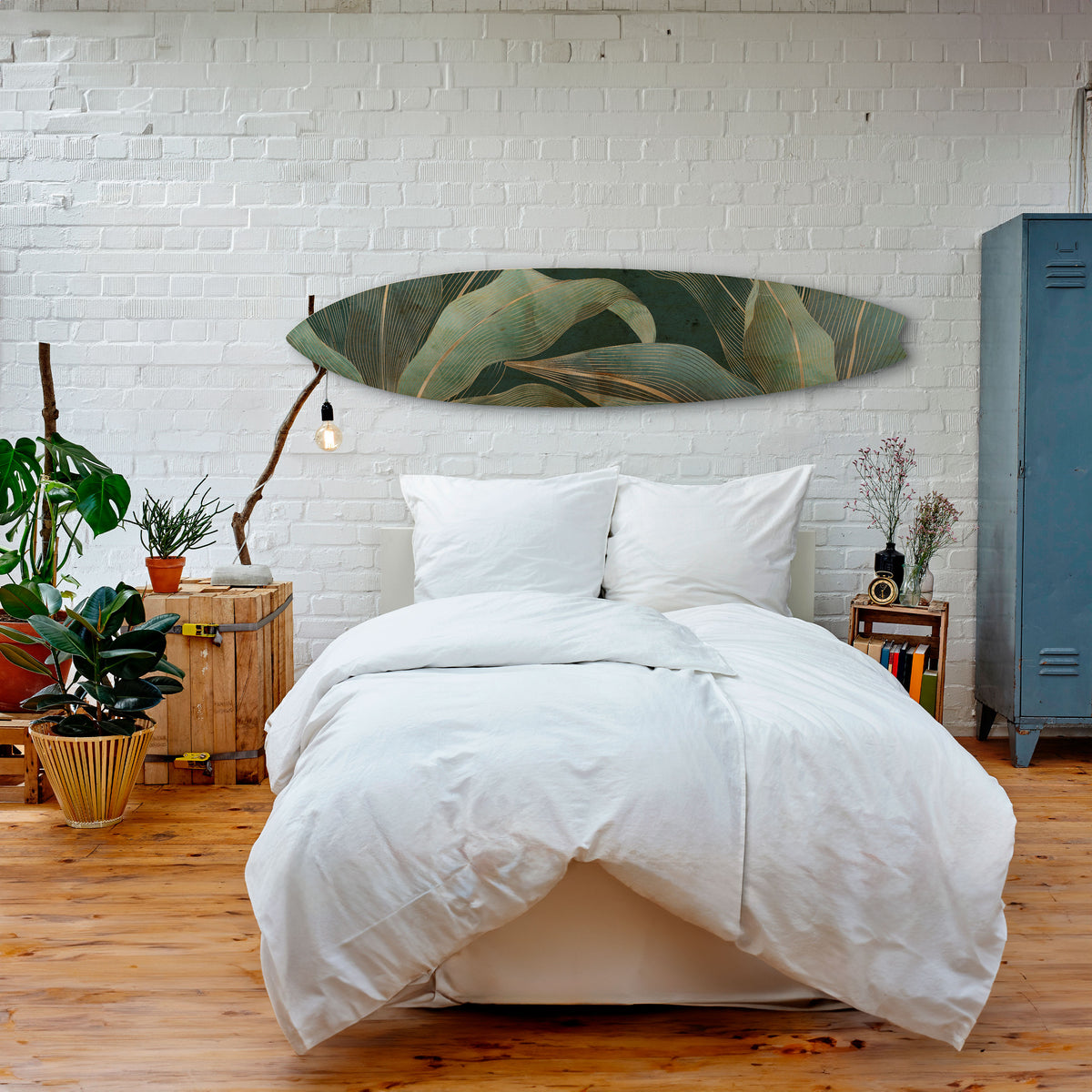 ROYAL GREEN Deko-Surfboard