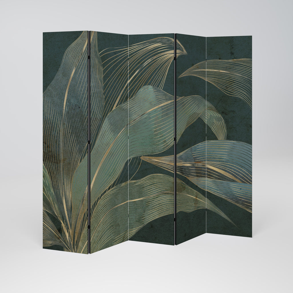 ROYAL GREEN Decorative 5-Panel Room Divider