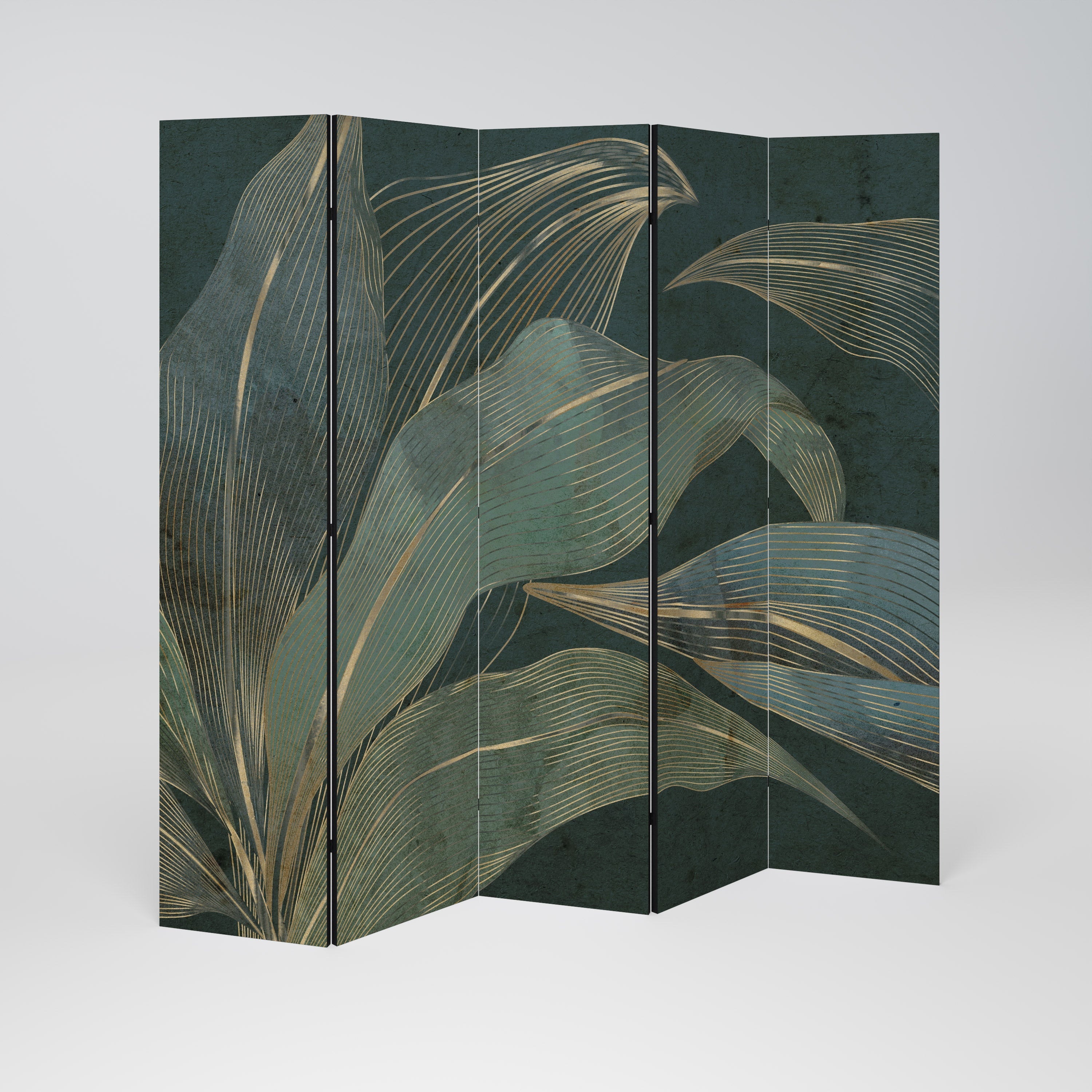 ROYAL GREEN Decorative 5-Panel Room Divider