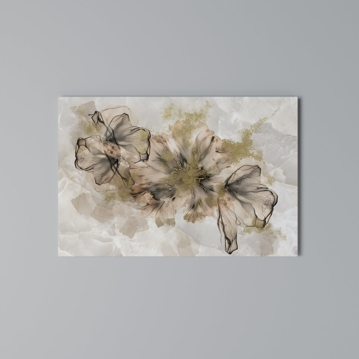 TRANSPARENT ELEGANCE Horizontal Canvas Print