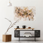 TRANSPARENT ELEGANCE Selbstklebendes Horizontal-Poster