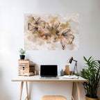 TRANSPARENT ELEGANCE Selbstklebendes Horizontal-Poster