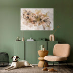 TRANSPARENT ELEGANCE Selbstklebendes Horizontal-Poster