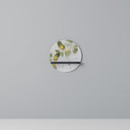 ELEGANT BOTANICS Rundes Kunstregal in Schwarz