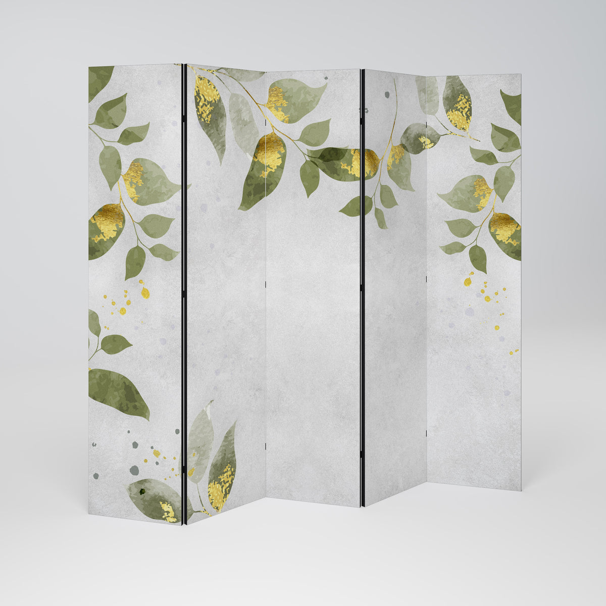 ELEGANT BOTANICS 5-teiliger Paravent