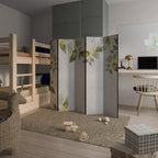 ELEGANT BOTANICS Dekorativer Paravent - 5-teilig