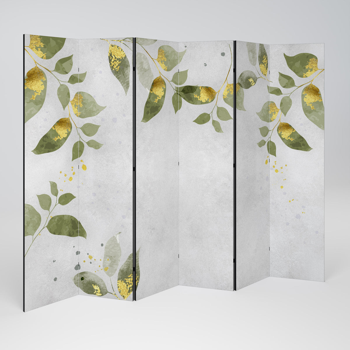 ELEGANT BOTANICS 6-teiliger Paravent