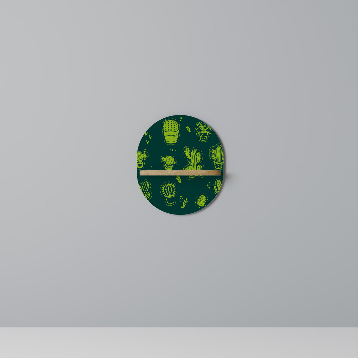 DESERT GREEN Dekoratives Wandregal