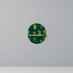 DESERT GREEN Ovales Kunstregal in Eiche-Optik