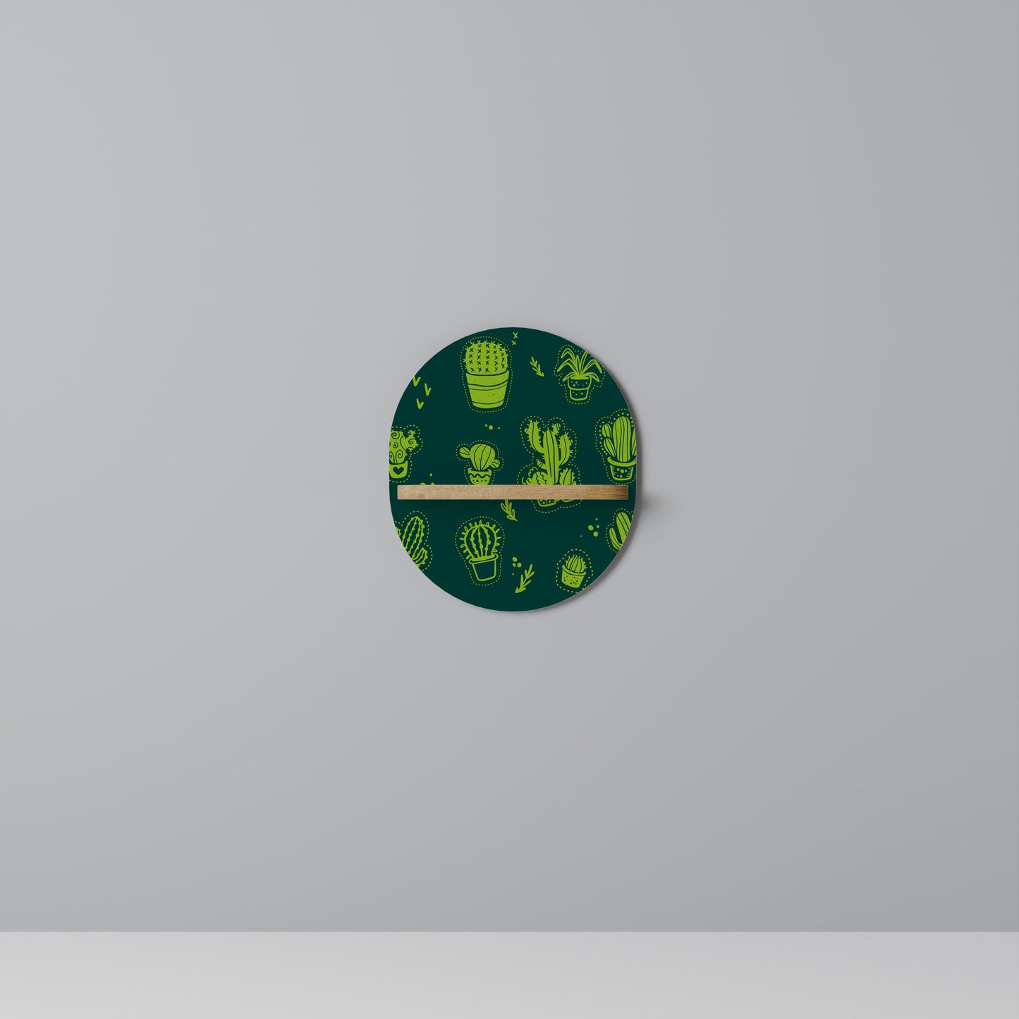 DESERT GREEN Dekoratives Wandregal