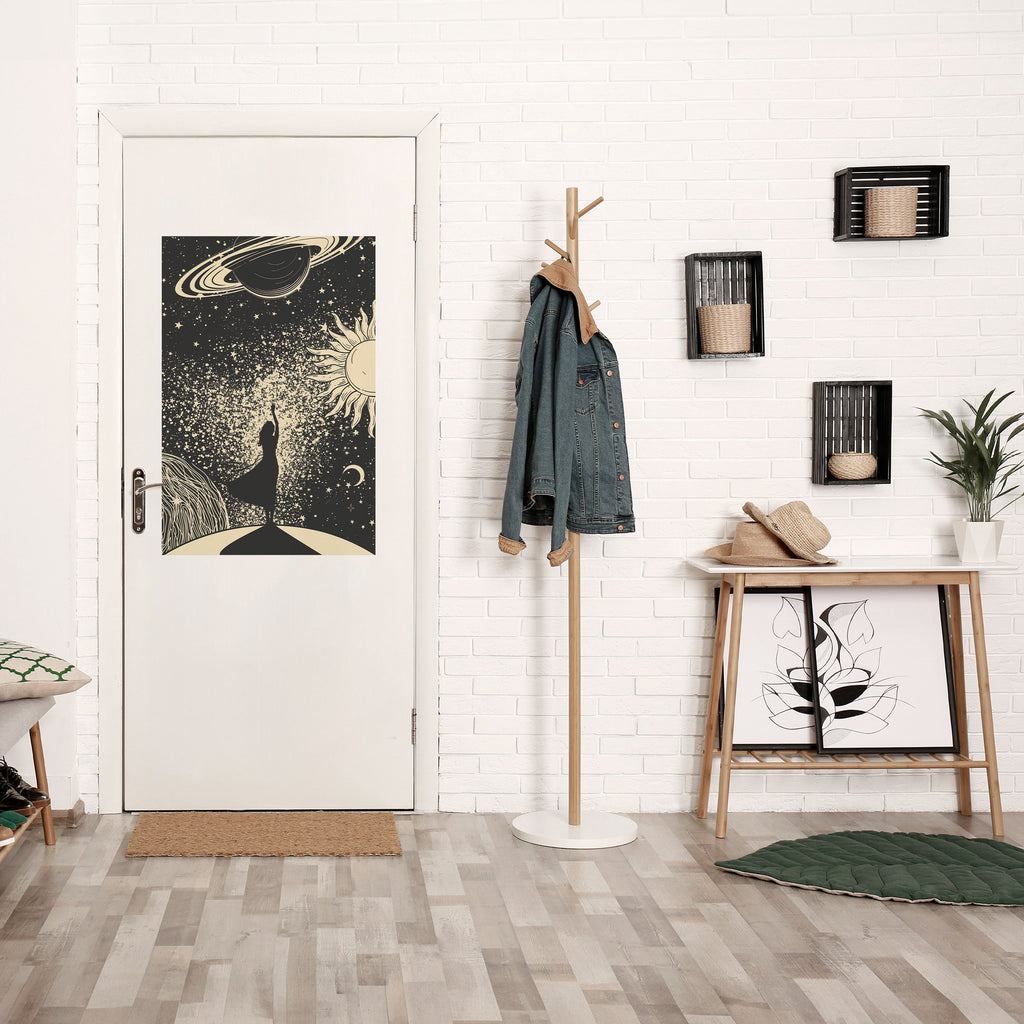 MYSTIC UNIVERSE Vertikales Poster zum Abziehen und Aufkleben