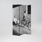 HAPPY JOURNEY Dekorativer Paravent - 3-teilig