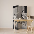 HAPPY JOURNEY Dekorativer Paravent - 3-teilig