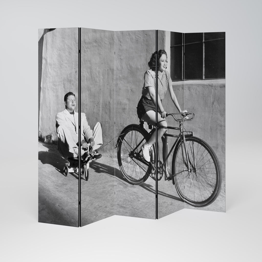 HAPPY JOURNEY 5-teiliger Paravent