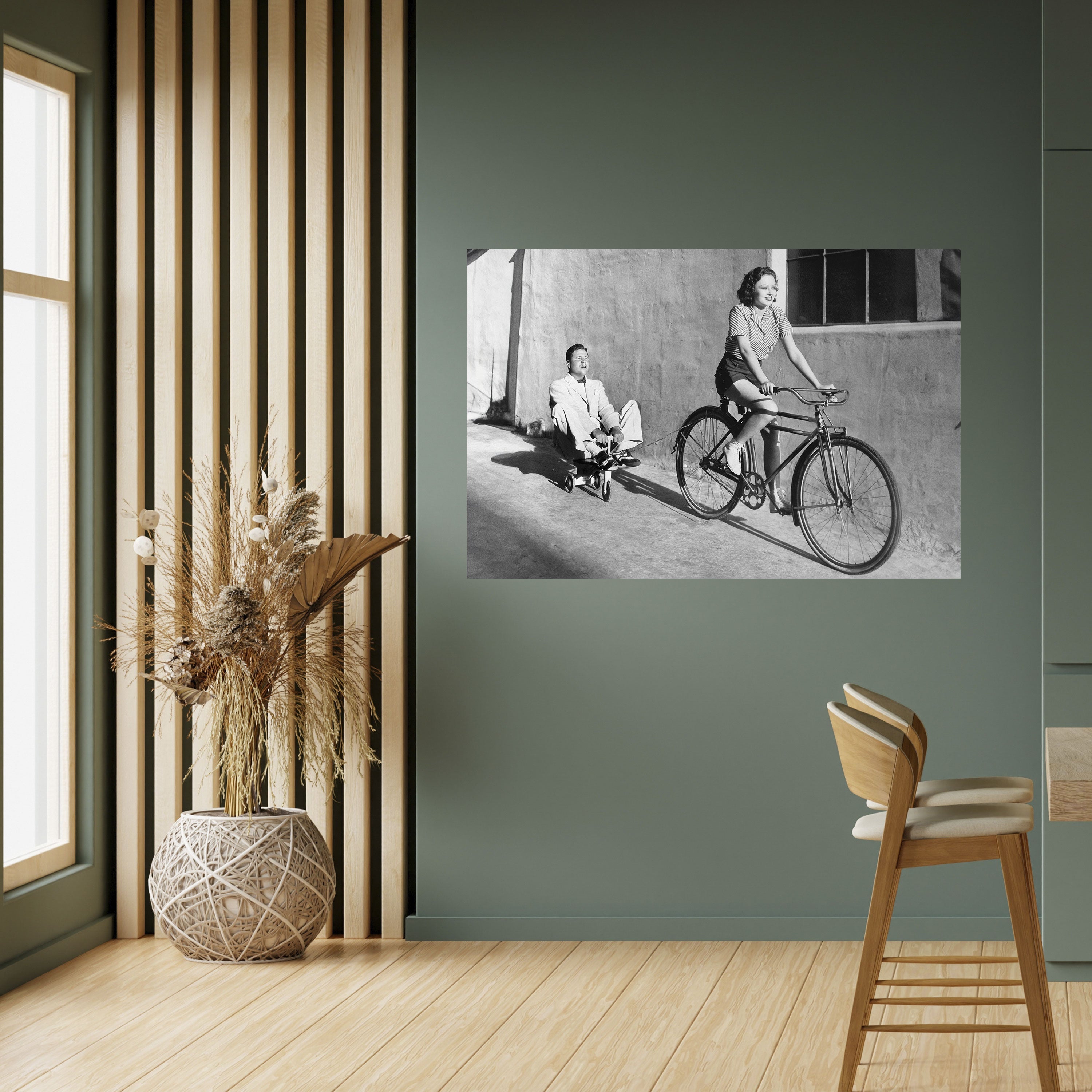 HAPPY JOURNEY Selbstklebendes Horizontal-Poster