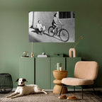 HAPPY JOURNEY Selbstklebendes Horizontal-Poster