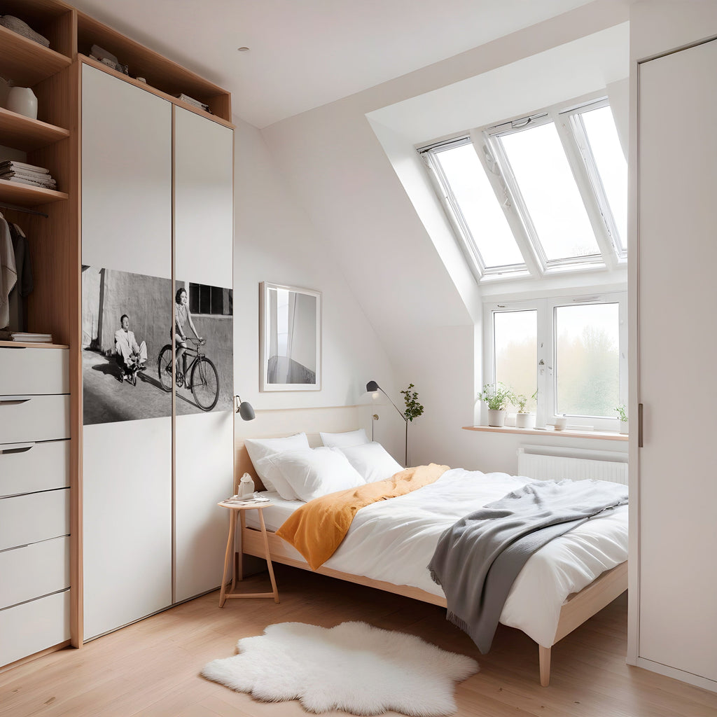 HAPPY JOURNEY Selbstklebendes Horizontal-Poster