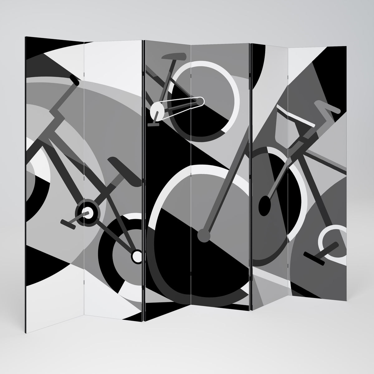 BIKE ENERGY 6-Panel Room Divider