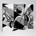 BIKE ENERGY Dekorativer Paravent - 6-teilig