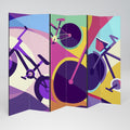 BIKE DREAMS Dekorativer Paravent - 6-teilig