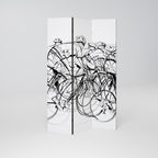 CYCLING COMPETITION 3-teiliger Paravent