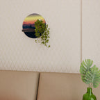 CYCLING HORIZON Rundes Kunstregal in Schwarz