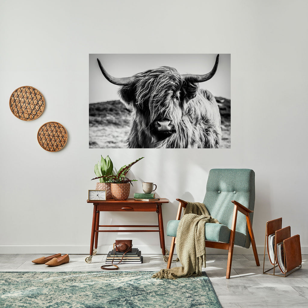 WILD SPIRIT REFLECTED Peel and Stick Horizontal Poster