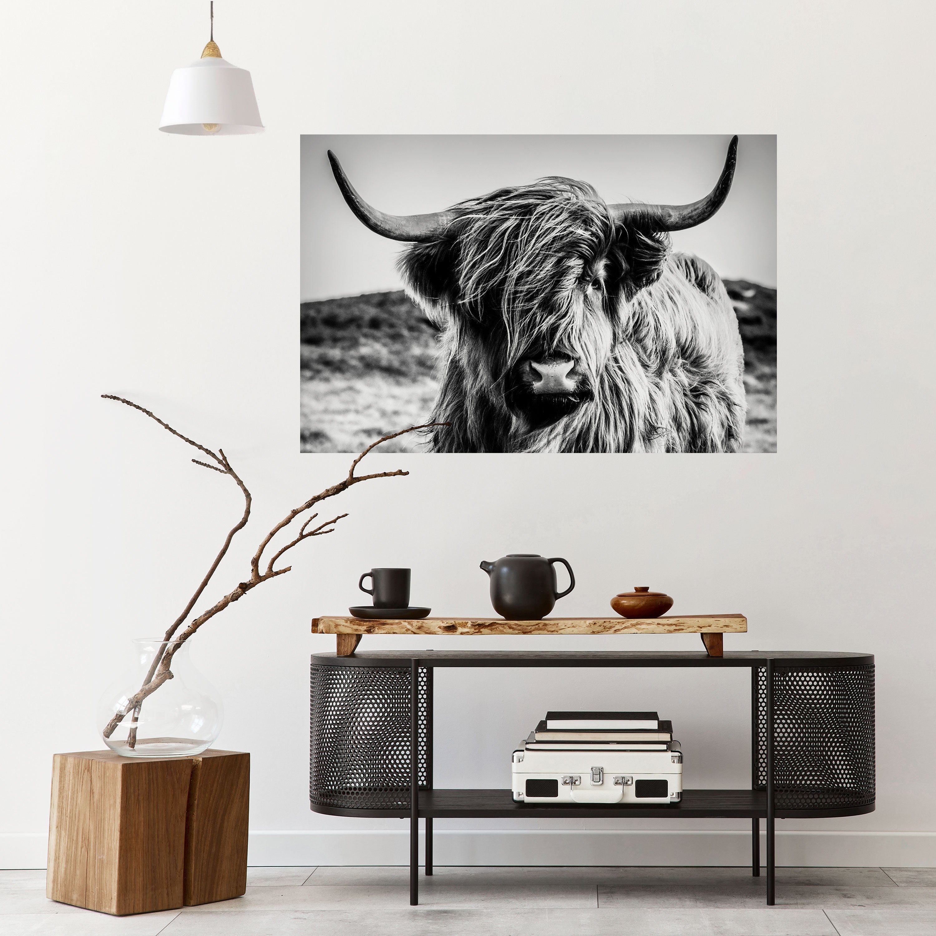 WILD SPIRIT REFLECTED Selbstklebendes Horizontal-Poster