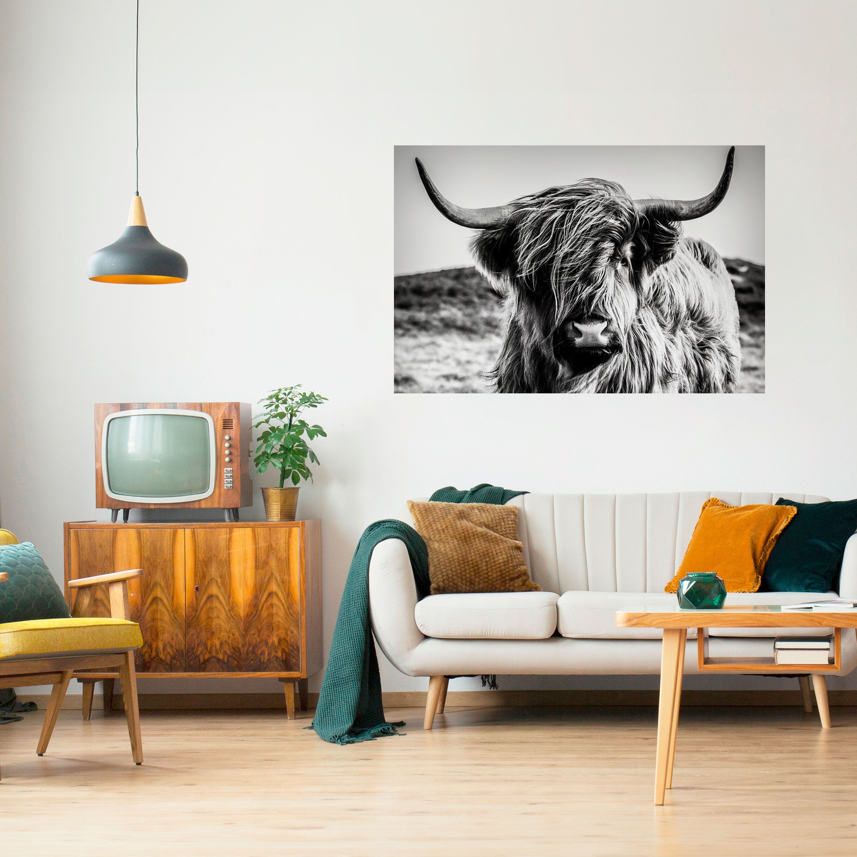 WILD SPIRIT REFLECTED Selbstklebendes Horizontal-Poster