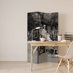 RIDING THROUGH TIME 3-Panel Room Divider